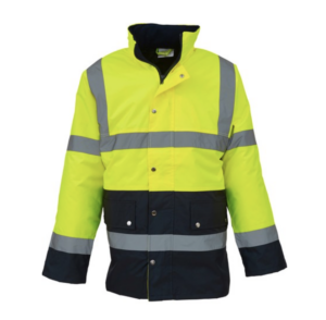 Hi-Vis Two-Tone Motorway Jacket (YK302)